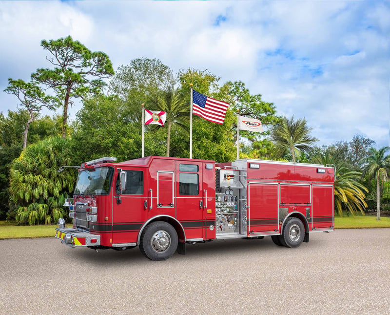 Lake Zurich Fire Department - Pumper – Pumper | Pierce | Lake Zurich, Illinois