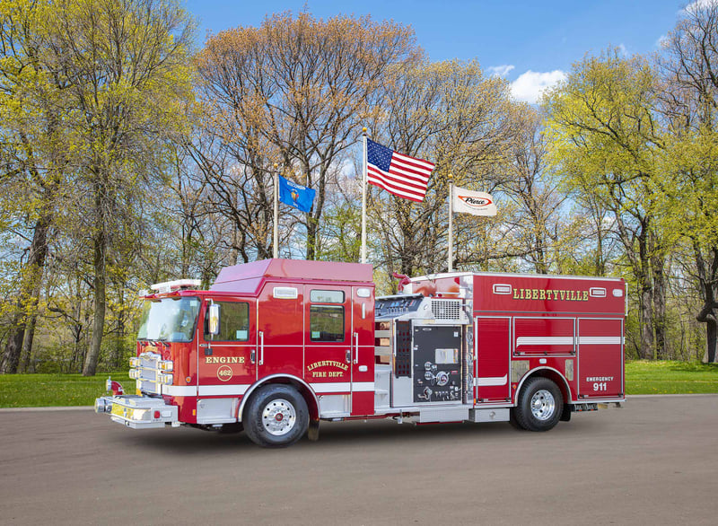 Libertyville Fire Department - Pumper – Pumper | Pierce | Libertyville, Illinois