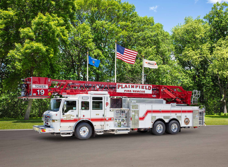 Plainfield Fire Protection District - Aerial – Aerial | Pierce | Plainfield, Illinois