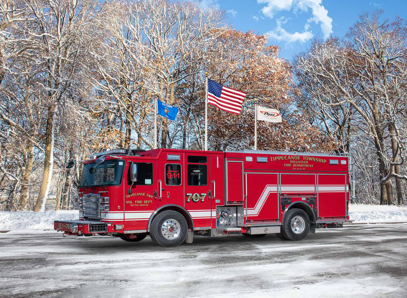 Tippecanoe Township Volunteer Fire Department - Pumper – Pumper | Pierce | Battle Ground, Indiana