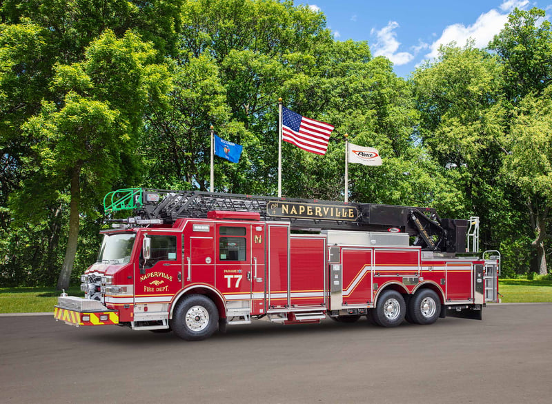 Naperville Fire Department - Aerial – Aerial | Pierce | Naperville, Illinois