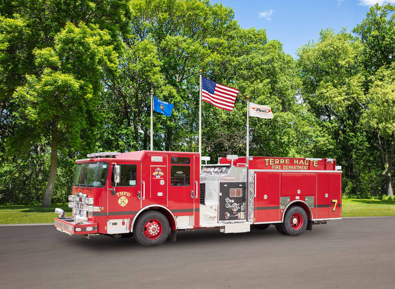 Terre Haute Fire Department - Pumper – Pumper | Pierce | Terre haute, Indiana
