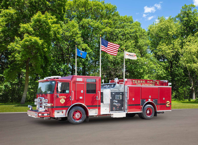 Terre Haute Fire Department - Pumper – Pumper | Pierce | Terre Haute, Indiana