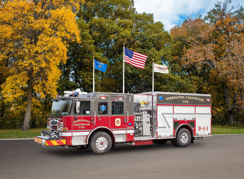 Barrington Countryside Fire Protection District - Pumper – Pumper | Pierce | Lake Barrington, Illinois