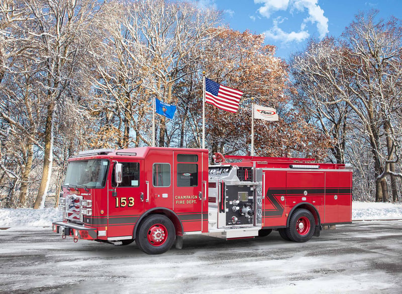 Champaign Fire Department - Pumper – Pumper | Pierce | Champaign, Illinois