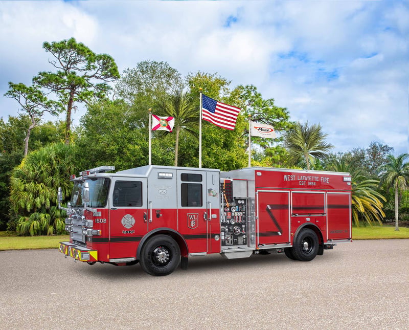 West Lafayette Fire Department - Pumper – Pumper | Pierce | West Lafayette, Indiana