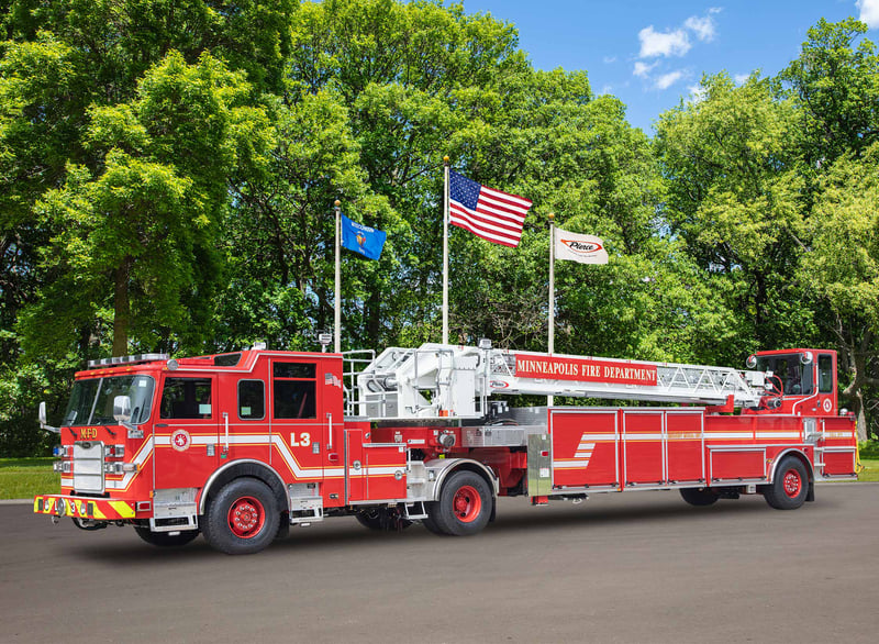 Minneapolis Fire Department - Aerial – Aerial | Pierce | Minneapolis, Minnesota