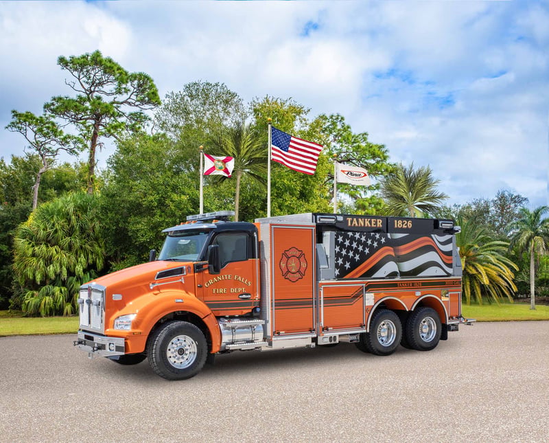 Granite Falls Fire Department - Tanker – Tanker | Pierce | Granite Falls, Minnesota