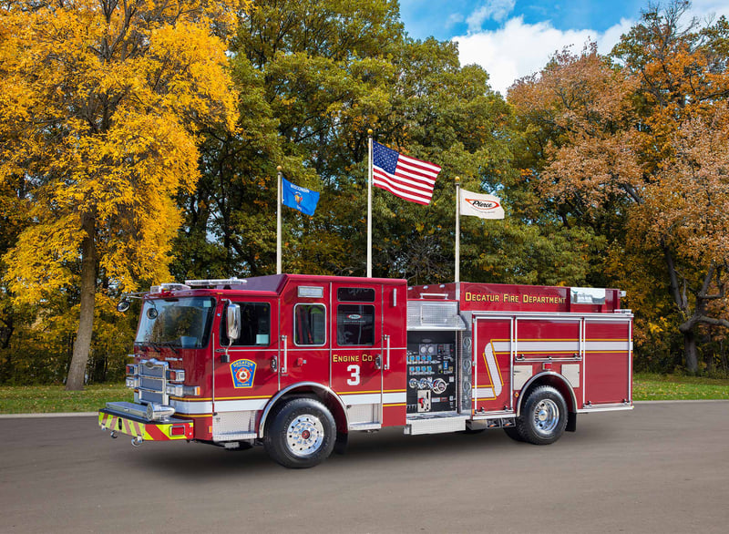Decatur Fire Department - Pumper – Pumper | Pierce | Decatur, Illinois