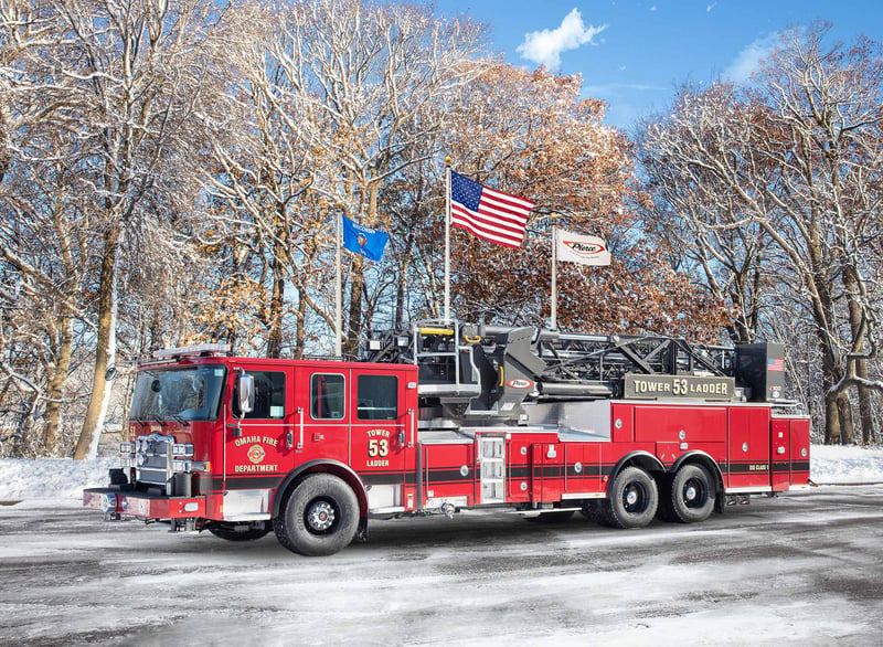 Omaha Fire Department - Aerial – Aerial | Pierce | Omaha, Nebraska