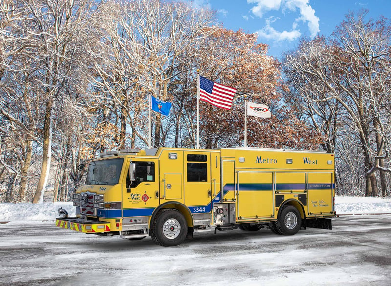 Metro West Fire Protection District - Pumper – Pumper | Pierce | Grover, Missouri