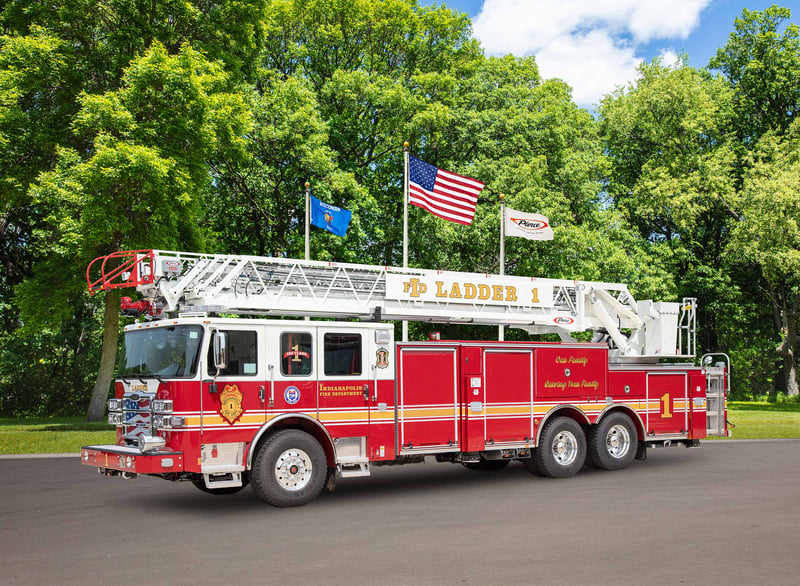 Indianapolis Fire Department - Aerial – Aerial | Pierce | Indianapolis, Indiana