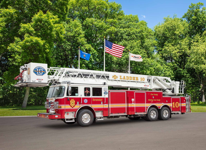 Indianapolis Fire Department - Aerial – Aerial | Pierce | Indianapolis, Indiana
