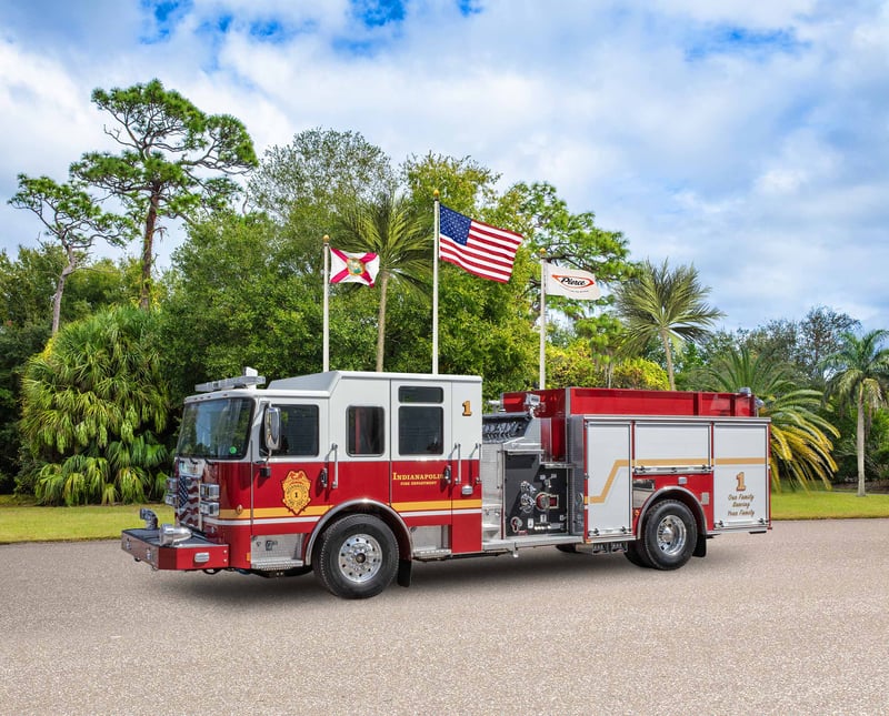 Indianapolis Fire Department - Pumper – Pumper | Pierce | Indianapolis, Indiana