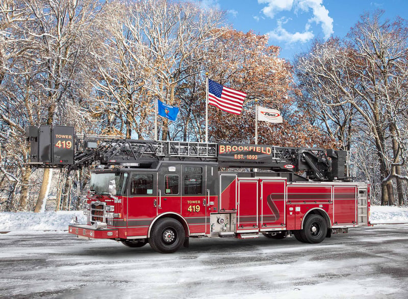 Brookfield Fire Department - Aerial – Aerial | Pierce | Brookfield, Illinois