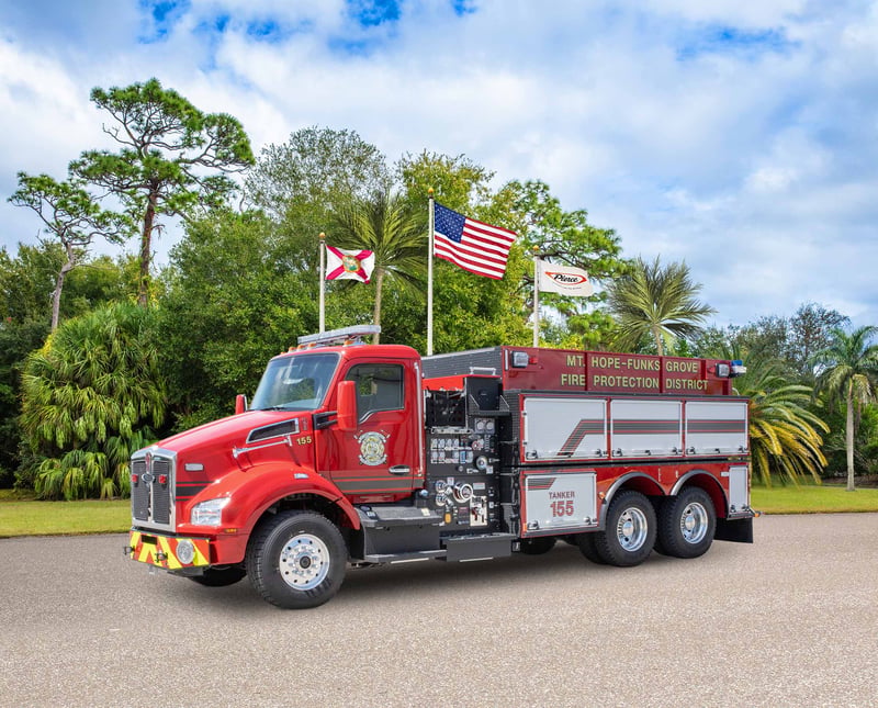 Mt. Hope-Funks Grove Fire Protection District - Tanker – Tanker | Pierce | McLean, Illinois