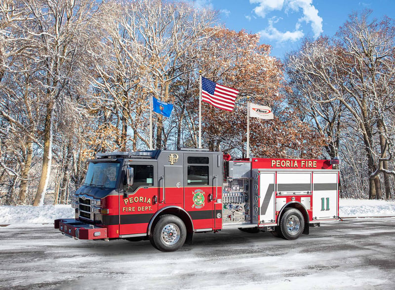 Peoria Fire Department - Pumper – Pumper | Pierce | Peoria, Illinois