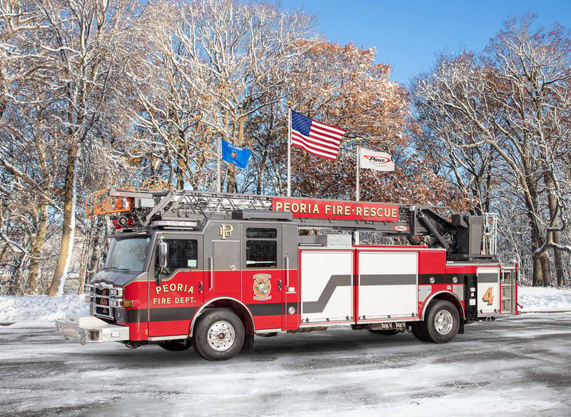 Peoria Fire Department - Aerial – Aerial | Pierce | Peoria, Illinois