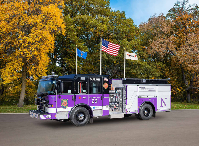 Evanston Fire Department - Pumper – Pumper | Pierce | Evanston, Illinois