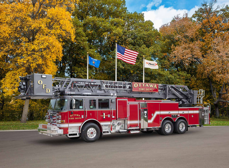 Ottawa Fire Department - Aerial – Aerial | Pierce | Ottawa, Illinois