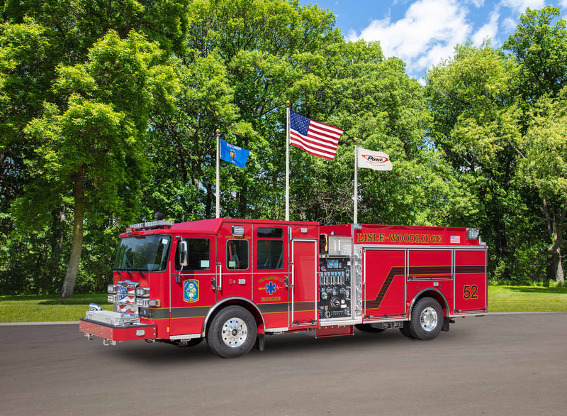 Lisle-Woodridge Fire Protection District - Pumper – Pumper | Pierce | Lisle, Illinois
