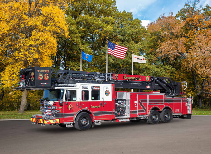 Rosemont Police-Fire Public Safety - Aerial – Aerial | Pierce | Rosemont, Illinois