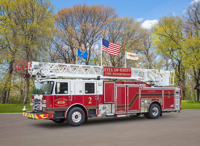 Elgin Fire Department - Aerial – Aerial | Pierce | Elgin, Illinois
