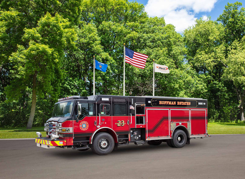 Hoffman Estates Fire Department - Pumper – Pumper | Pierce | Hoffman Estates, Illinois