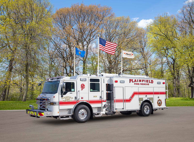 Plainfield Fire Protection District - Pumper – Pumper | Pierce | Plainfield, Illinois