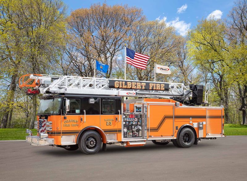 Gilbert Fire Department - Aerial – Aerial | Pierce | Gilbert, Minnesota
