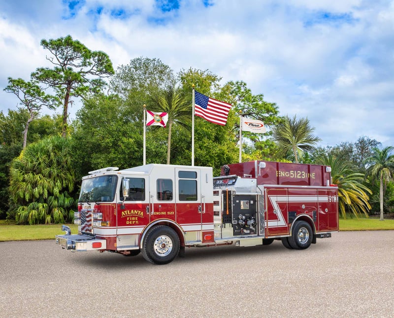 Atlanta Fire Department - Pumper – Pumper | Pierce | Atlanta, Illinois