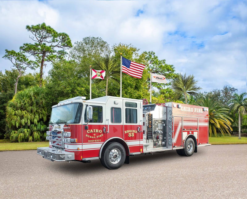Cairo Volunteer Fire Department - Pumper – Pumper | Pierce | Cairo, Nebraska