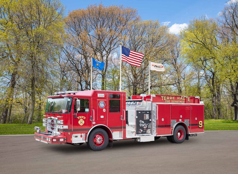 Terre Haute Fire Department - Pumper – Pumper | Pierce | Terre Haute, Indiana