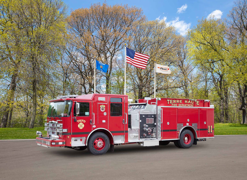 Terre Haute Fire Department - Pumper – Pumper | Pierce | Terre Haute, Indiana