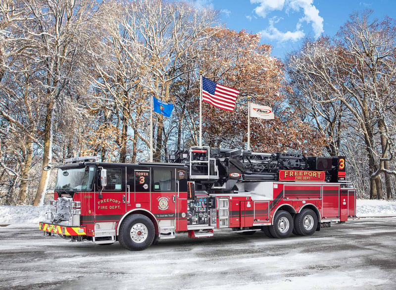City of Freeport Fire Department - Aerial – Aerial | Pierce | Freeport, Illinois