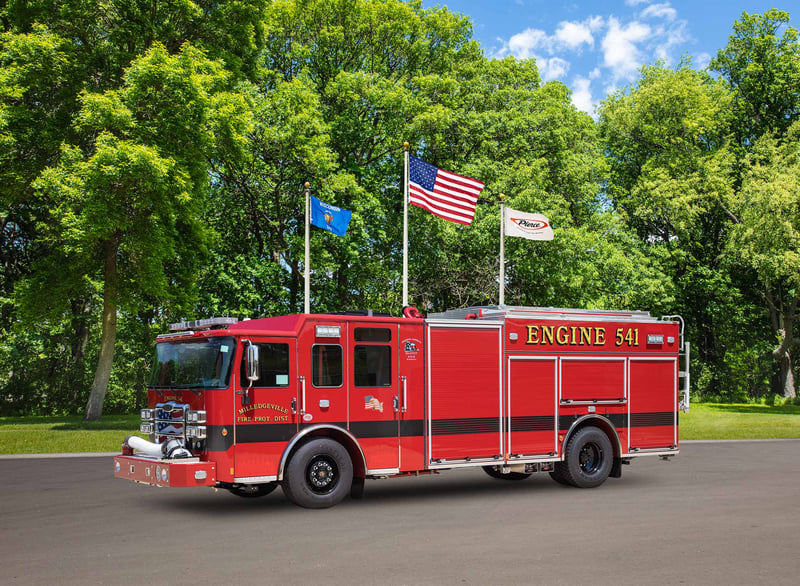 Milledgeville Fire Protection District - Pumper – Pumper | Pierce | Milledgeville, Illinois