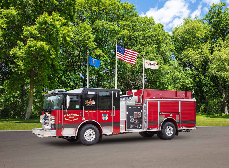 Marengo Fire Protection District - Pumper – Pumper | Pierce | Marengo, Illinois