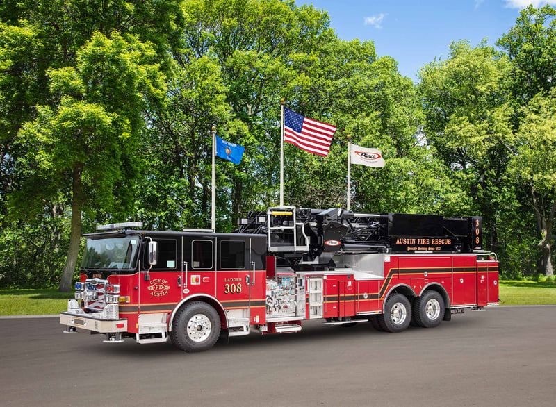 Austin Fire Department - Aerial – Aerial | Pierce | Austin, Minnesota