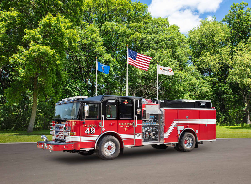 Tinley Park Fire Department - Pumper – Pumper | Pierce | Tinley park, Illinois