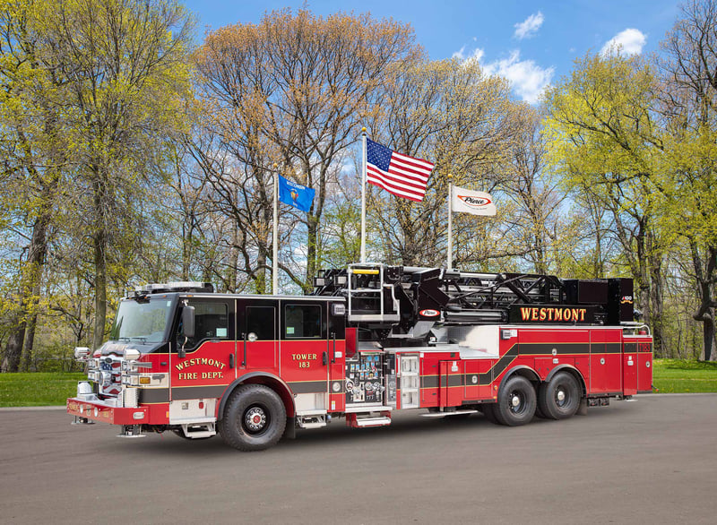 Westmont Fire Department - Aerial – Aerial | Pierce | Westmont, Illinois