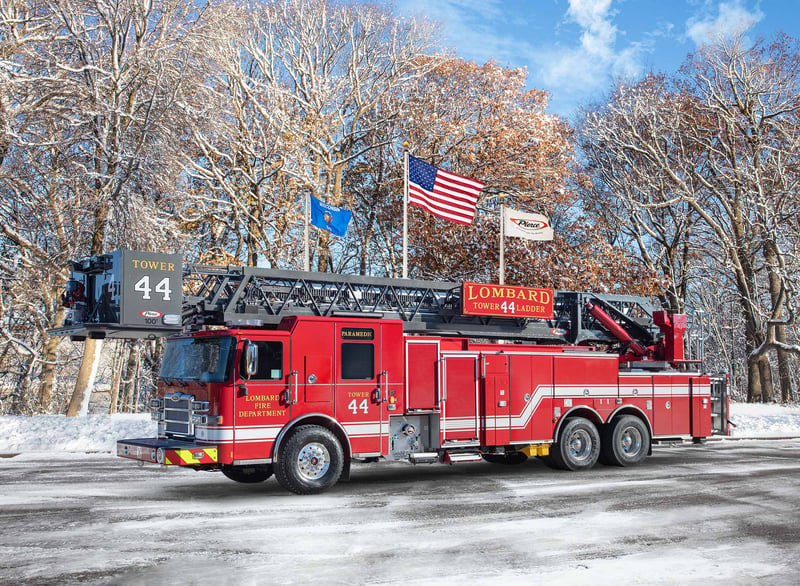 Lombard Fire Department - Aerial – Aerial | Pierce | Lombard, Illinois