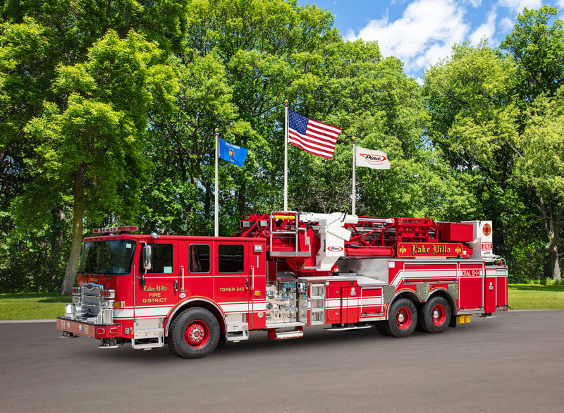 Lake Villa Fire Protection District - Aerial – Aerial | Pierce | Lake Villa, Illinois