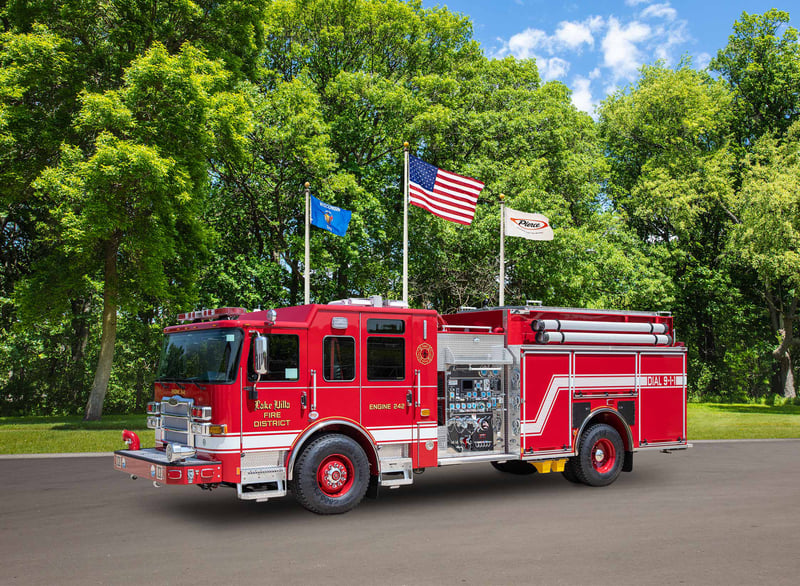 Lake Villa Fire Protection District - Pumper – Pumper | Pierce | Lake Villa, Illinois