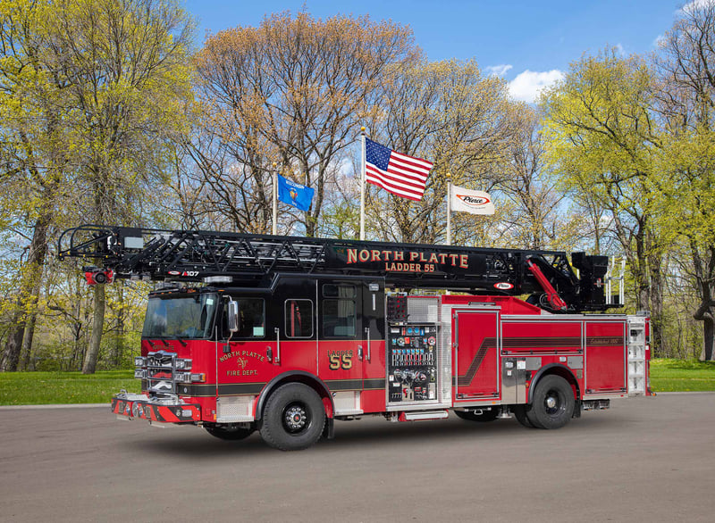 North Platte Fire Department - Aerial – Aerial | Pierce | North Platte, Nebraska