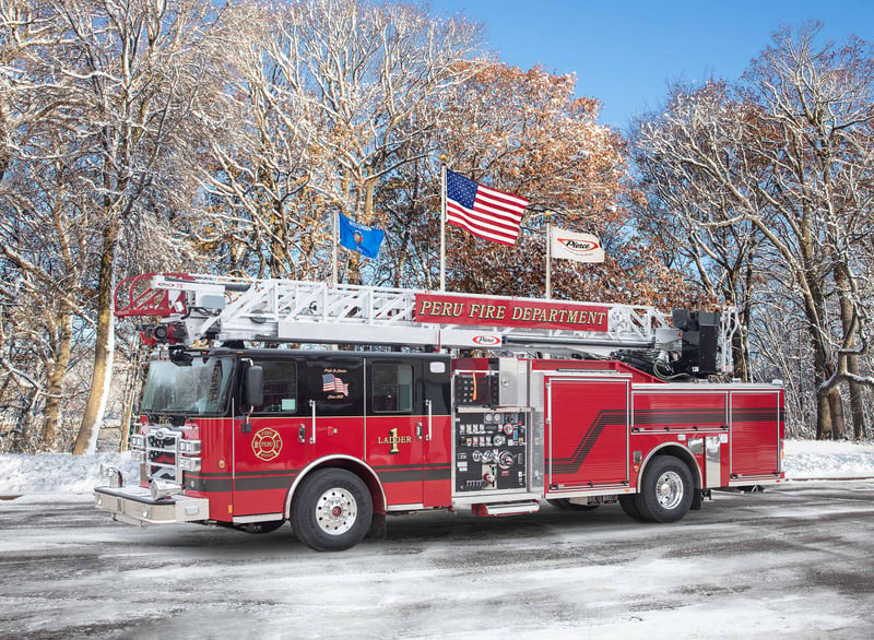 Peru Fire Department - Aerial – Aerial | Pierce | Peru, Indiana
