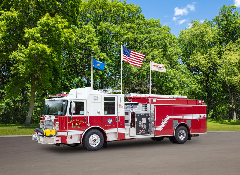 Boone County Fire Protection District No.1 - Pumper – Pumper | Pierce | Capron, Illinois