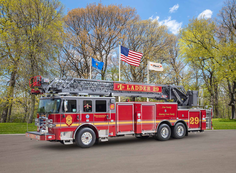 Indianapolis Fire Department - Aerial – Aerial | Pierce | Indianapolis, Indiana