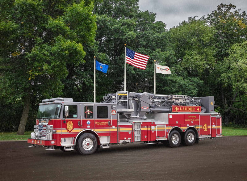 Indianapolis Fire Department - Aerial – Aerial | Pierce | Indianapolis, Indiana