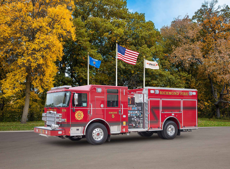 Richmond Fire Department - Pumper – Pumper | Pierce | Richmond, Indiana