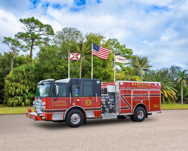 Hampshire Fire Protection District - Pumper – Pumper | Pierce | Hampshire, Illinois
